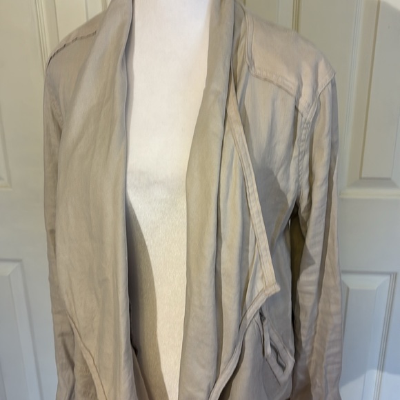 EUC Anthropologie Linen Jacket - Picture 4 of 10